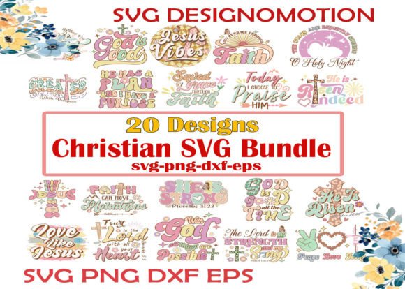 20 Christian SVG Bundle Faith Jesus Svg Review