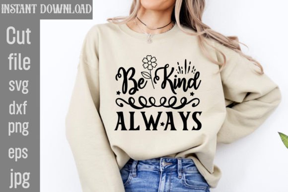 Be Kind Always SVG Cut File Review for Real Embroidery Projects