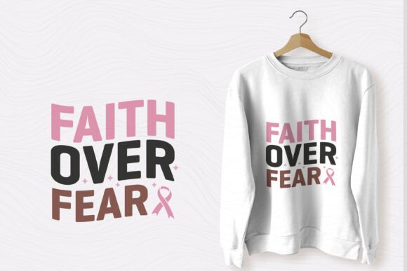 Breast Cancer Quote SVG Faith over Fear Review for Real Projects