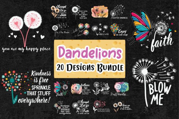 Dandelions Quote SVG Bundle Review for Real Projects