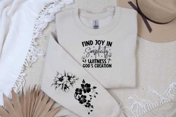Find Joy in Simplicity Sleeve SVG Design Review