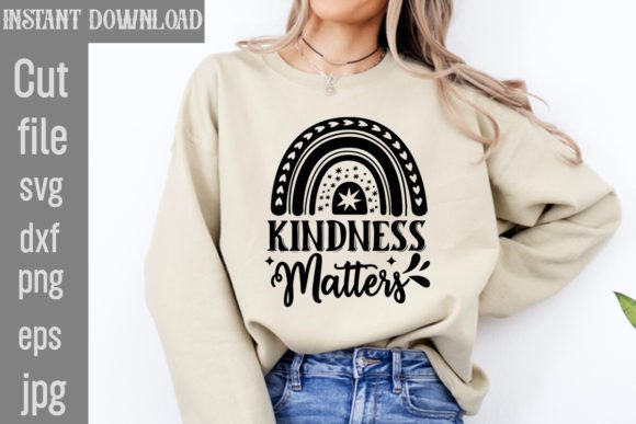 Kindness Matters SVG Cut File Review for Real Embroidery Projects