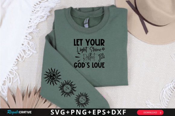 Let Your Light Shine Sleeve Svg Design Review