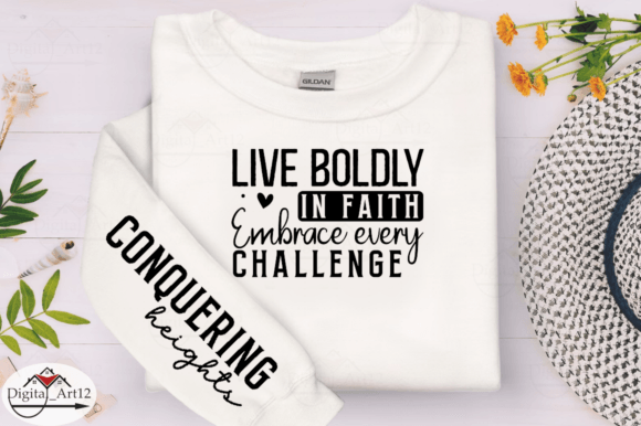 Live Boldly in Faith Embrace Sleeve SVG Review