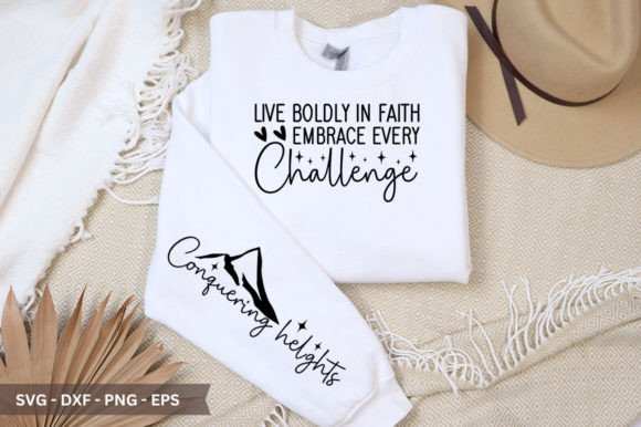Live Boldly in Faith Sleeve SVG Review