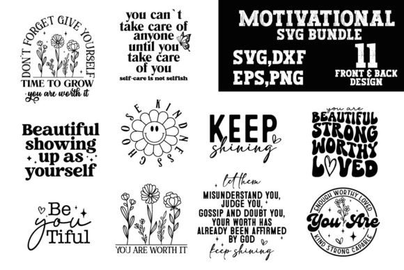Motivational, Self Love, Self Care SVG Review for Real Embroidery Projects
